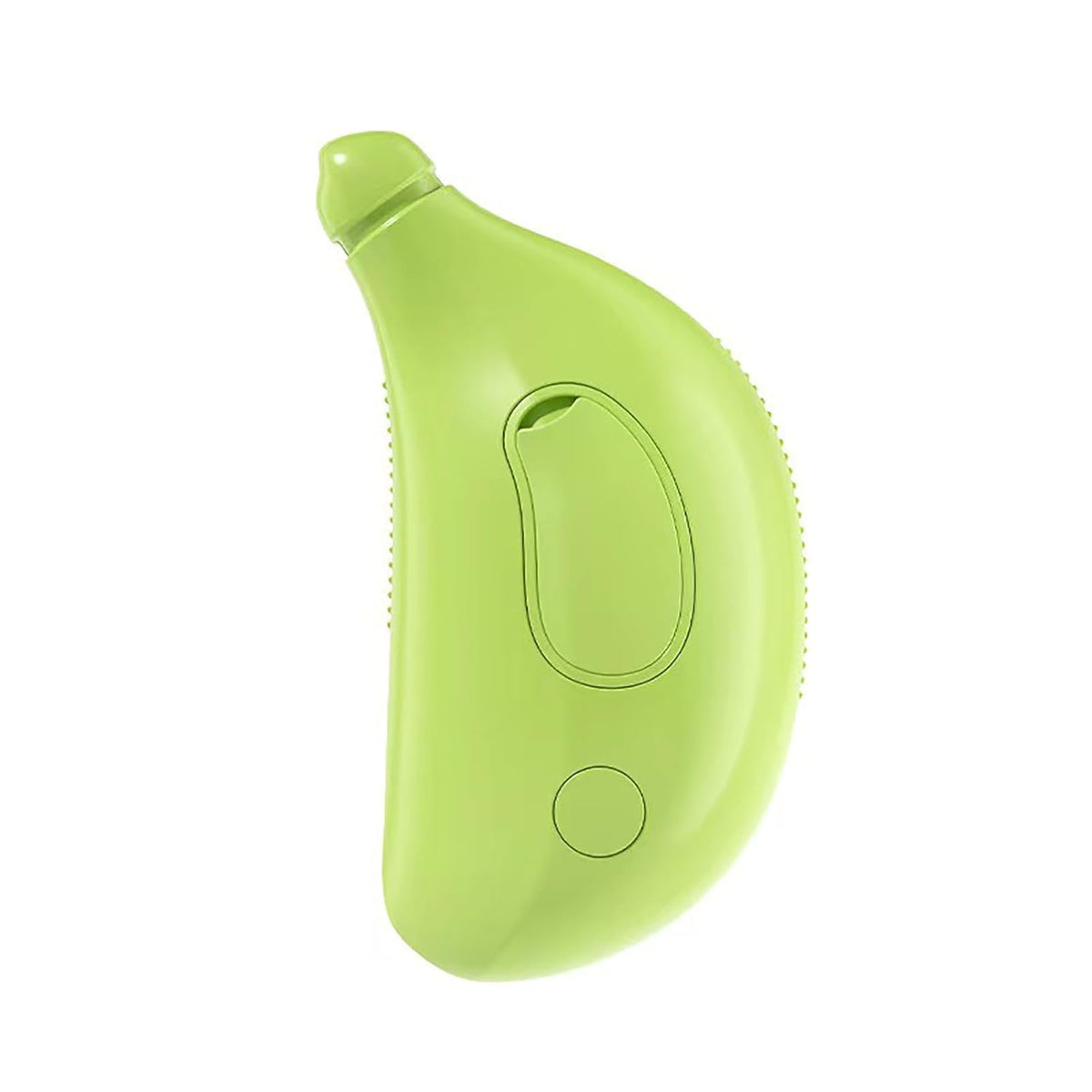 Cepillo de vapor para gatos y perros, color verde